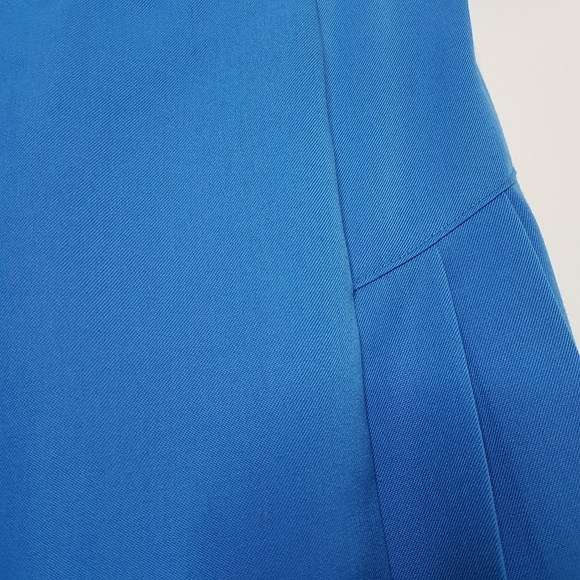 Vintage A Line Pleated Midi Skirt - Sz 2 - Picture 3 of 15